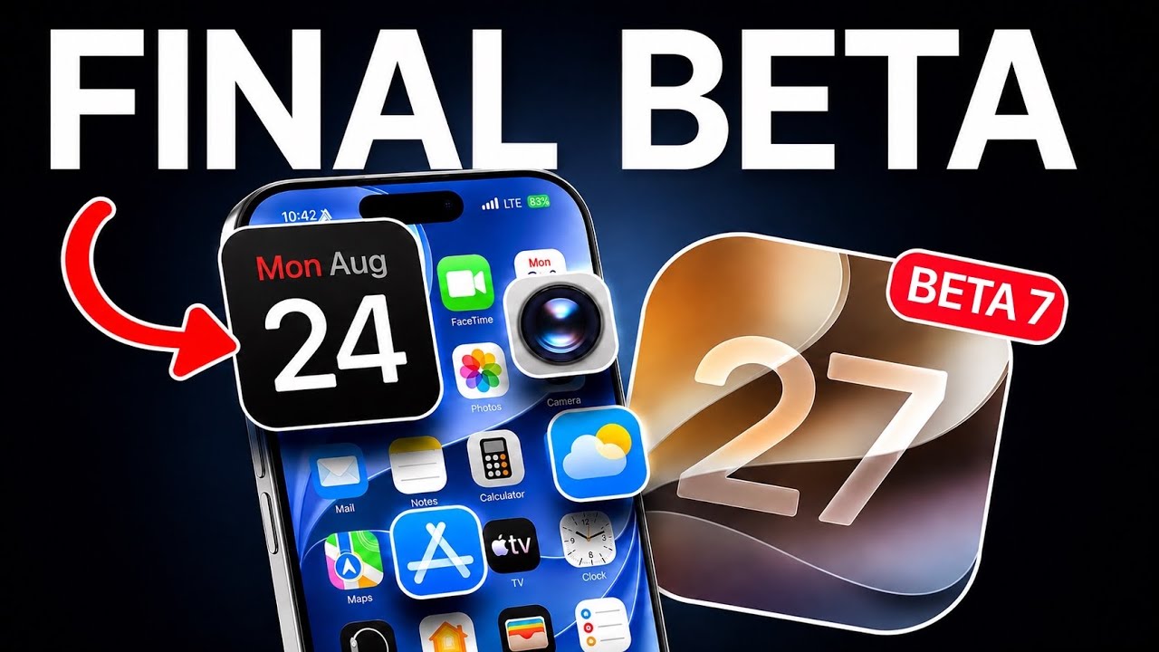 iOS 27 Beta 7 is Out - The FINAL BETA!