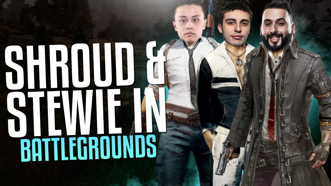 Shroud And Stewie In PU:Battlegrounds