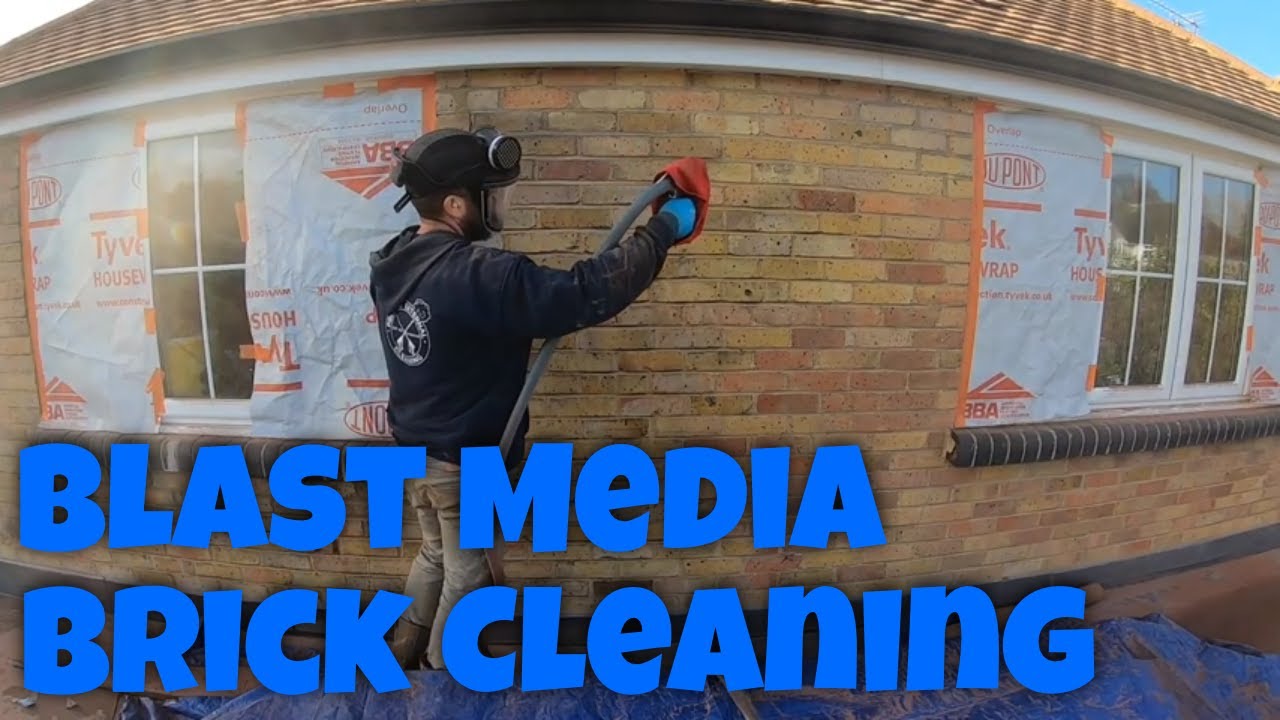 Brick Cleaning Using the Ibix 28 Trilogy | Blast Media Brick Cleaning