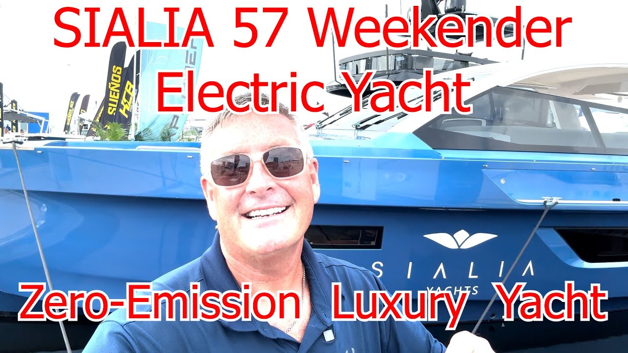 Электрическая яхта Sialia 57 Weekender