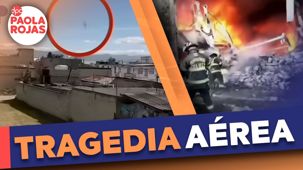 Tragedia aérea en Toluca: aeronave privada se desploma | DPC con Paola Rojas