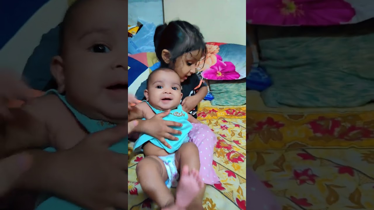 lalla lalla lori.....  #khankidzz #khansisters #cutebaby #trendingshorts #ytshorts #mumbai