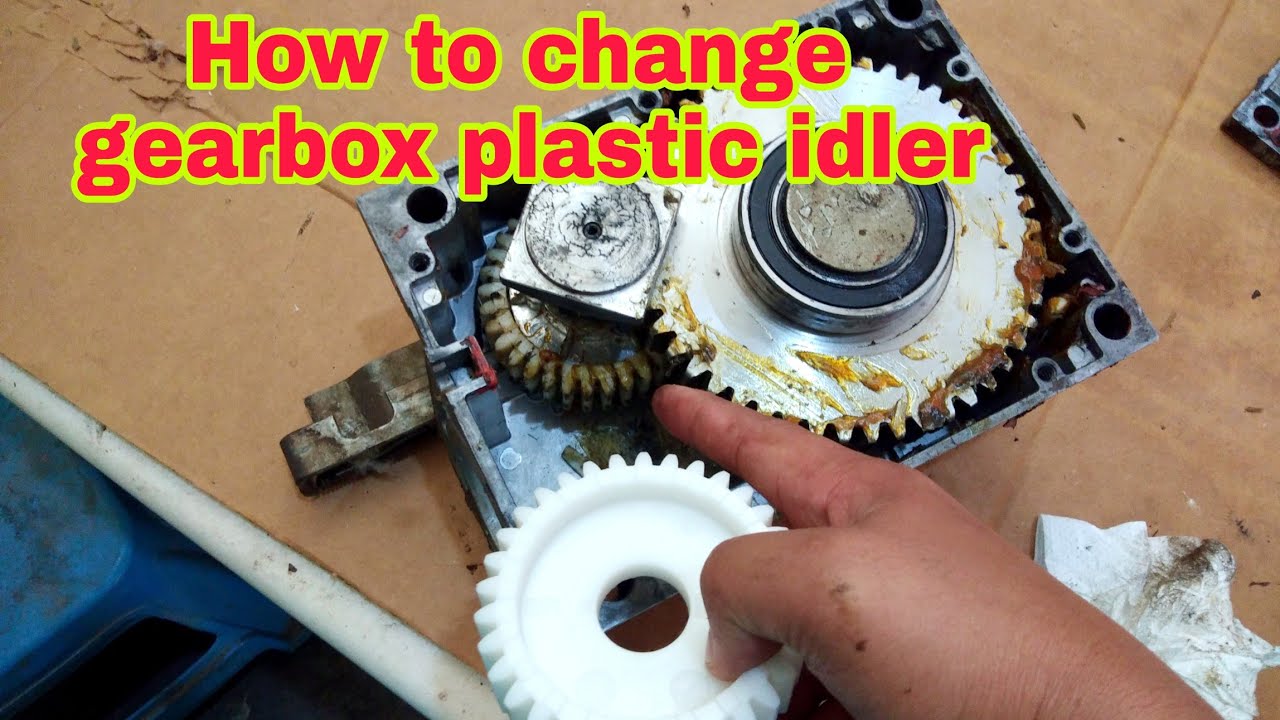 How to assemble barier gear box @gearbox andammixed