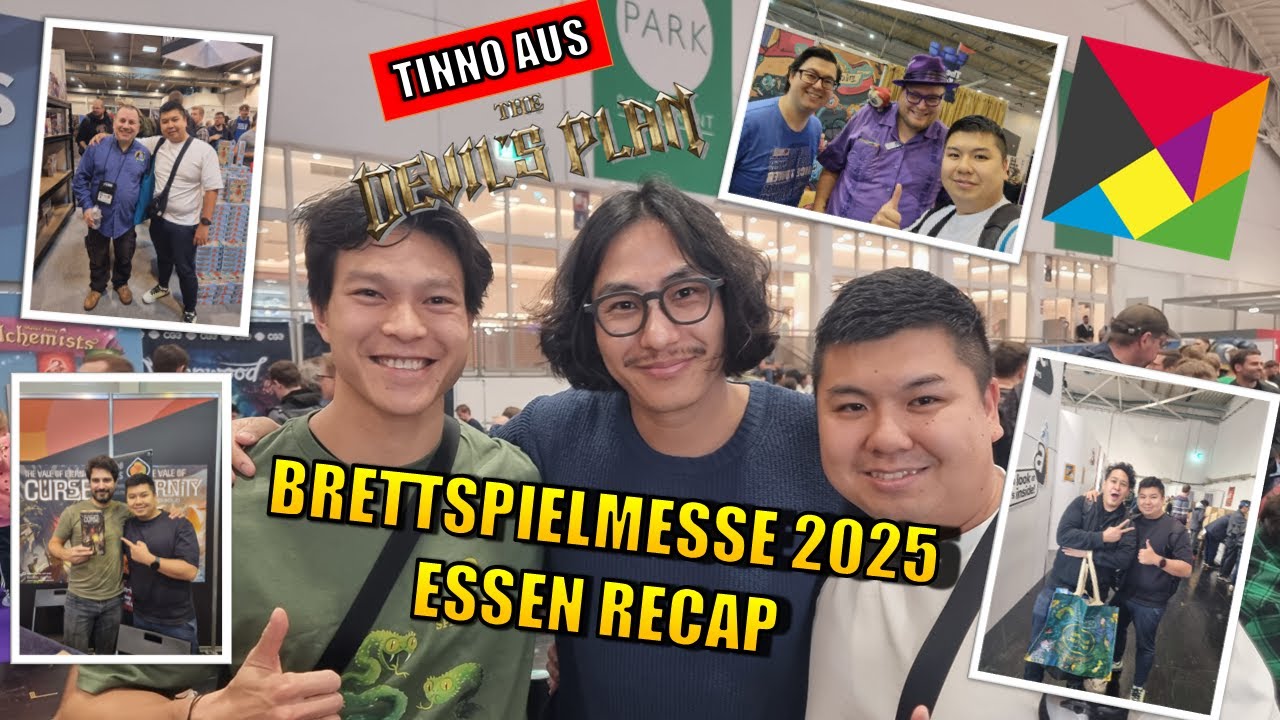 Devils Plan, Dice Tower und ne Menge Spieleeindrücke | Essen Spiel Recap 2025 - Rice&Dice