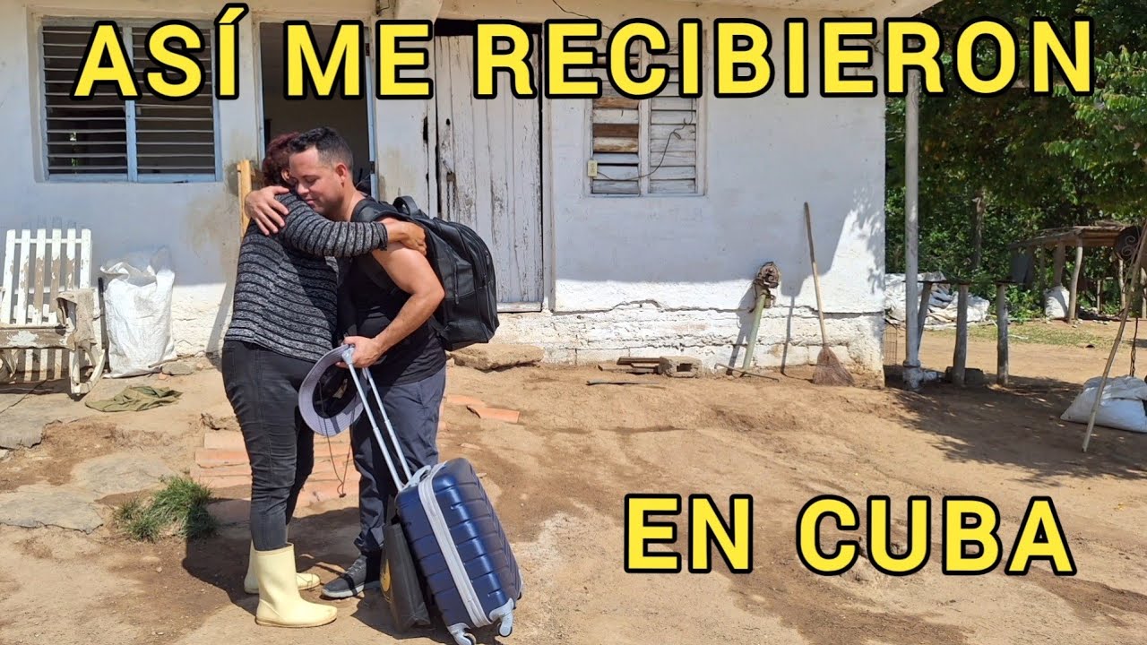 Regresé a mi casa en Cuba después de mucho tiempo y así me recibieron.