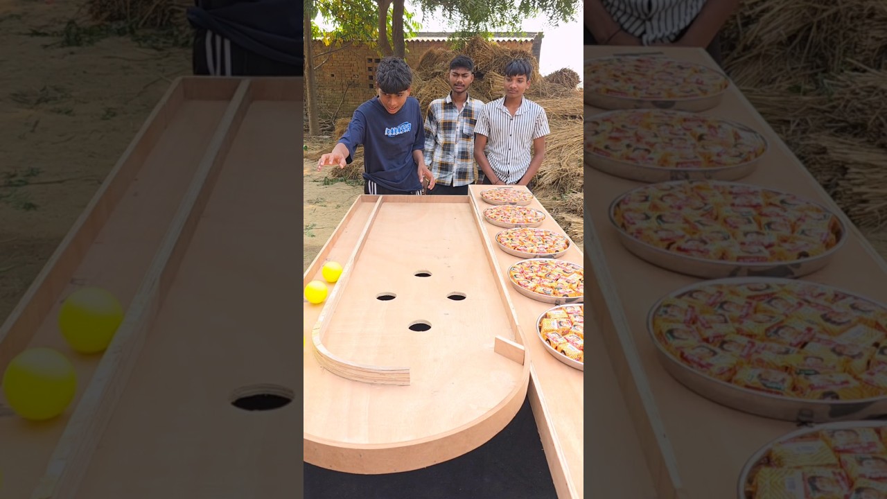 Best plastic Ball Roll vs parle G Challenge 46790 