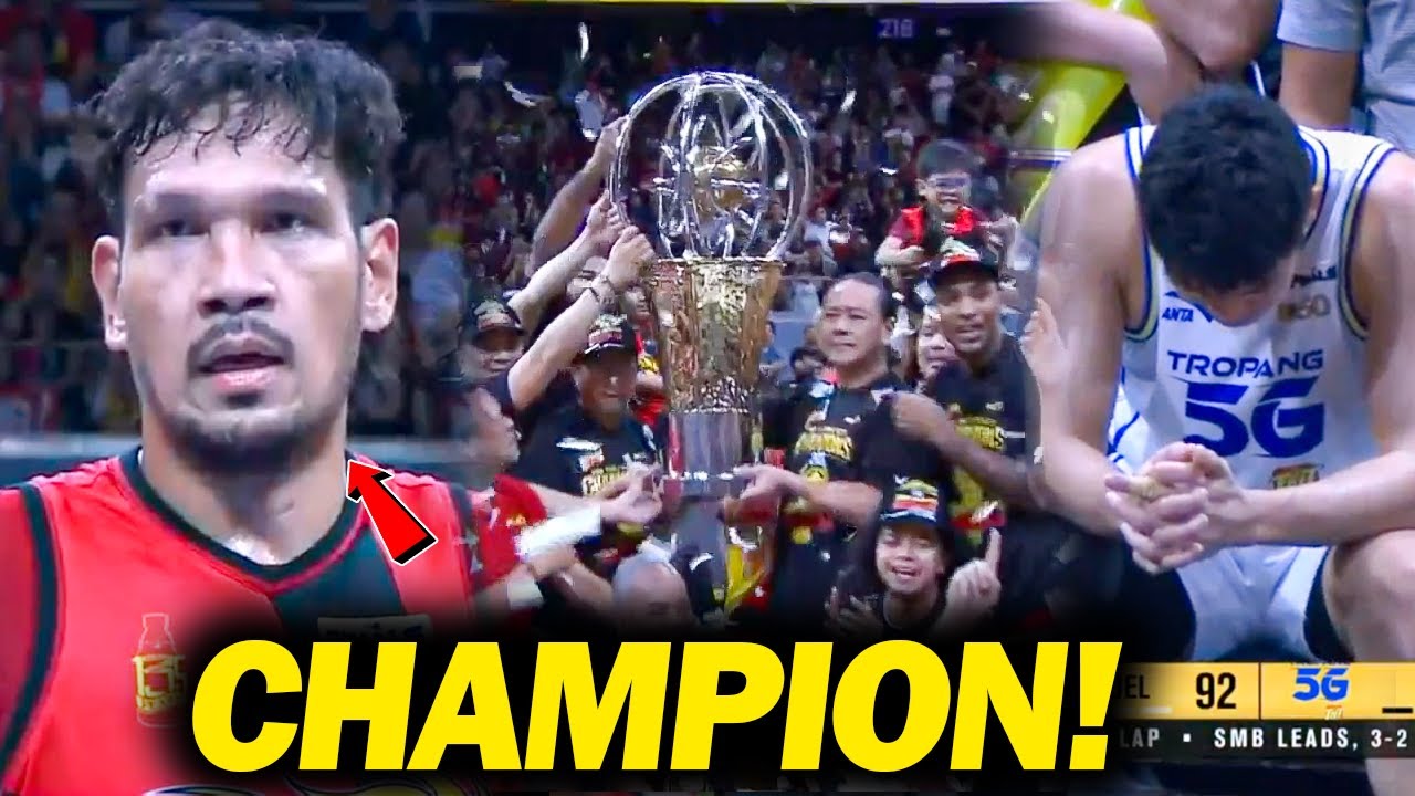 CHAMPION ANG SMB sa Philippine Cup! Naghalimaw si Fajardo, Nagpa-ulan pa ng Tres si Lassiter!