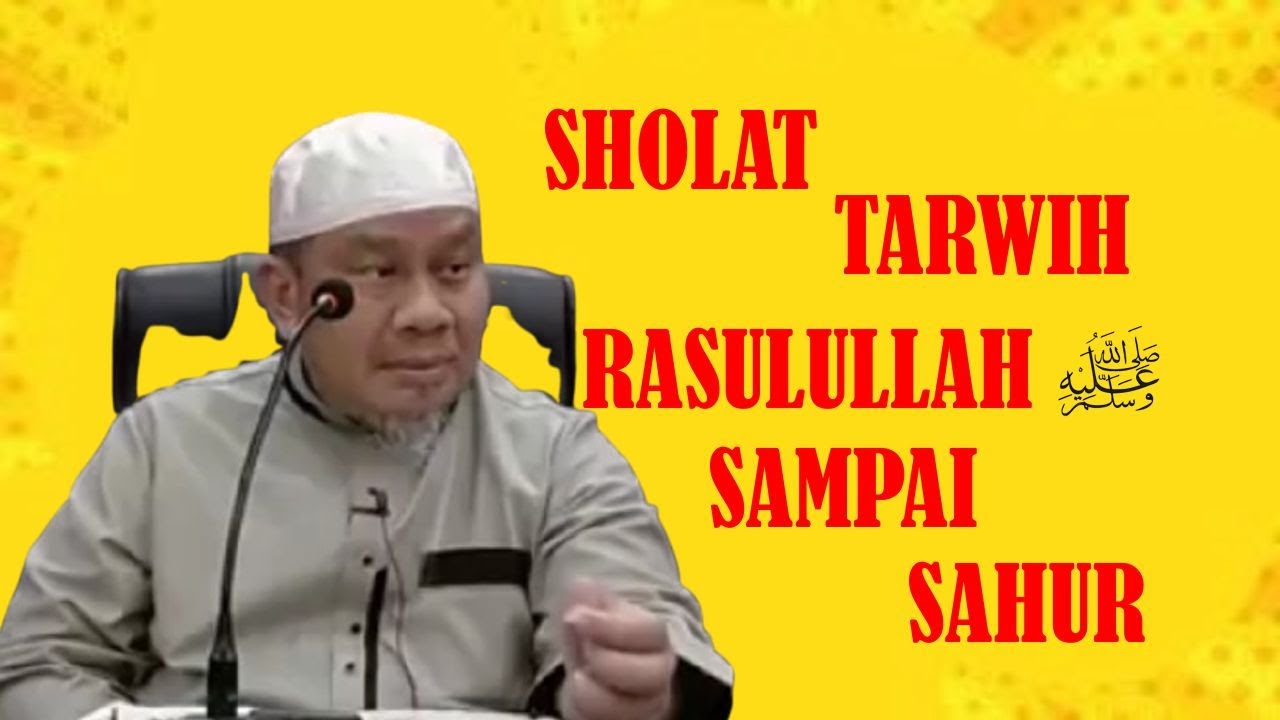 🔴 SHOLAT TARWIH BERJAMA'AH BUKAN BID'AH | USTADZ DASMAN YAHYA MA'ALI حفظه الله