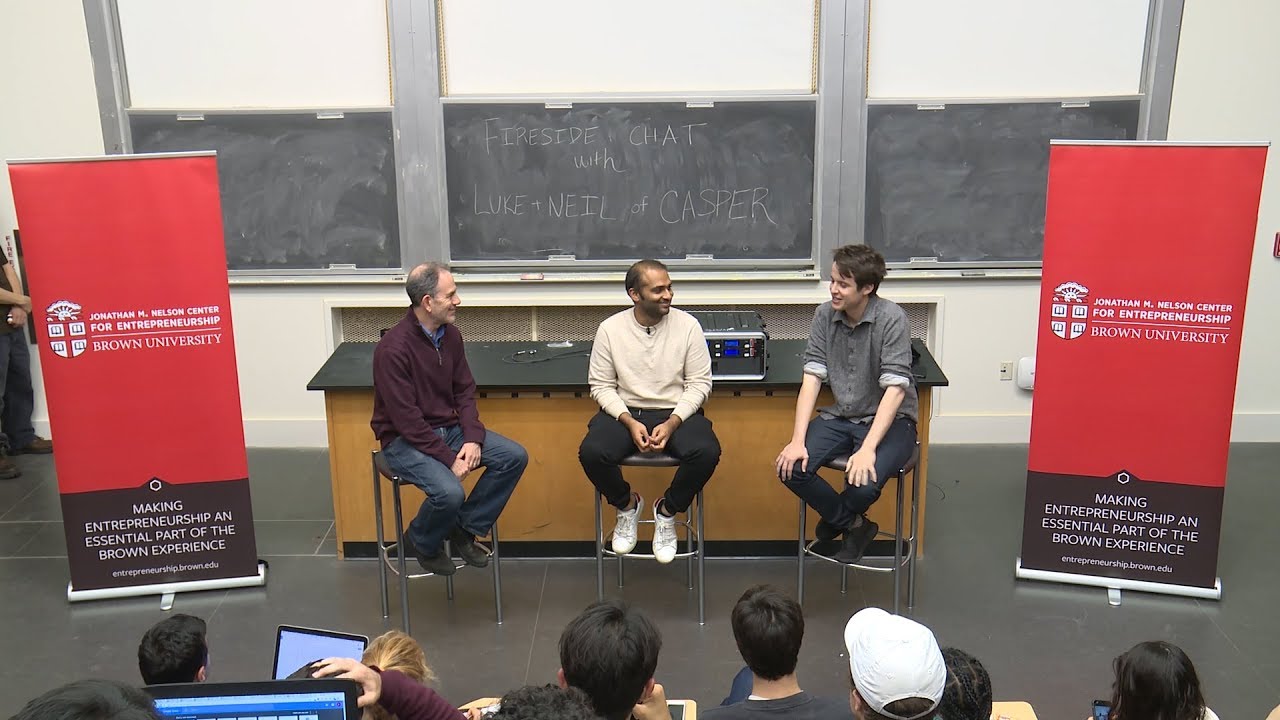 Fireside Chat with Casper Co-Founders Neil Parikh '11 and Luke Sherwin '12