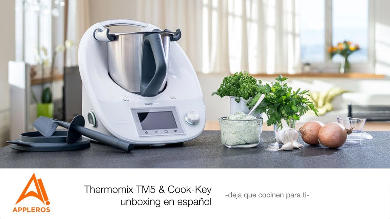 Thermomix TM5 con Cook-Key, unboxing en español -deja que cocinen para ti-