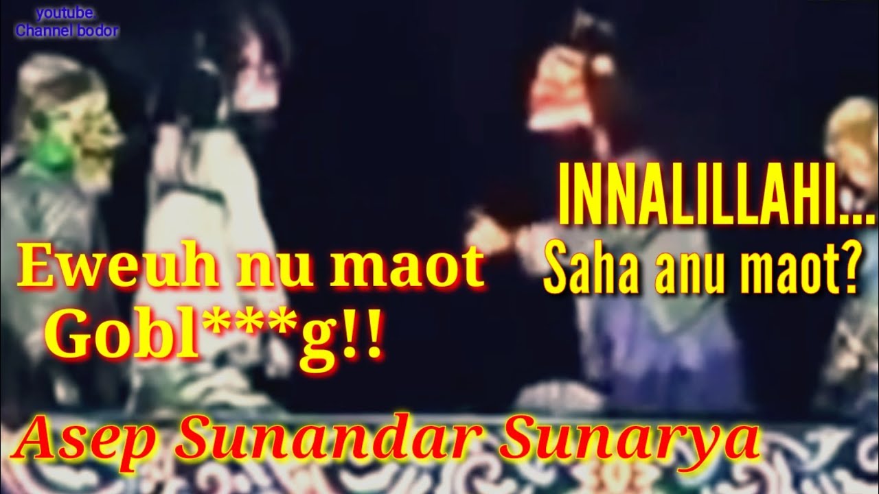 #wayangbodor Bodoran para BUTA// SIBUDEUG, Jeung balad na