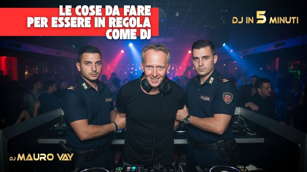 dj in 5 minuti #79 Le cose da fare per essere in regola come dj
