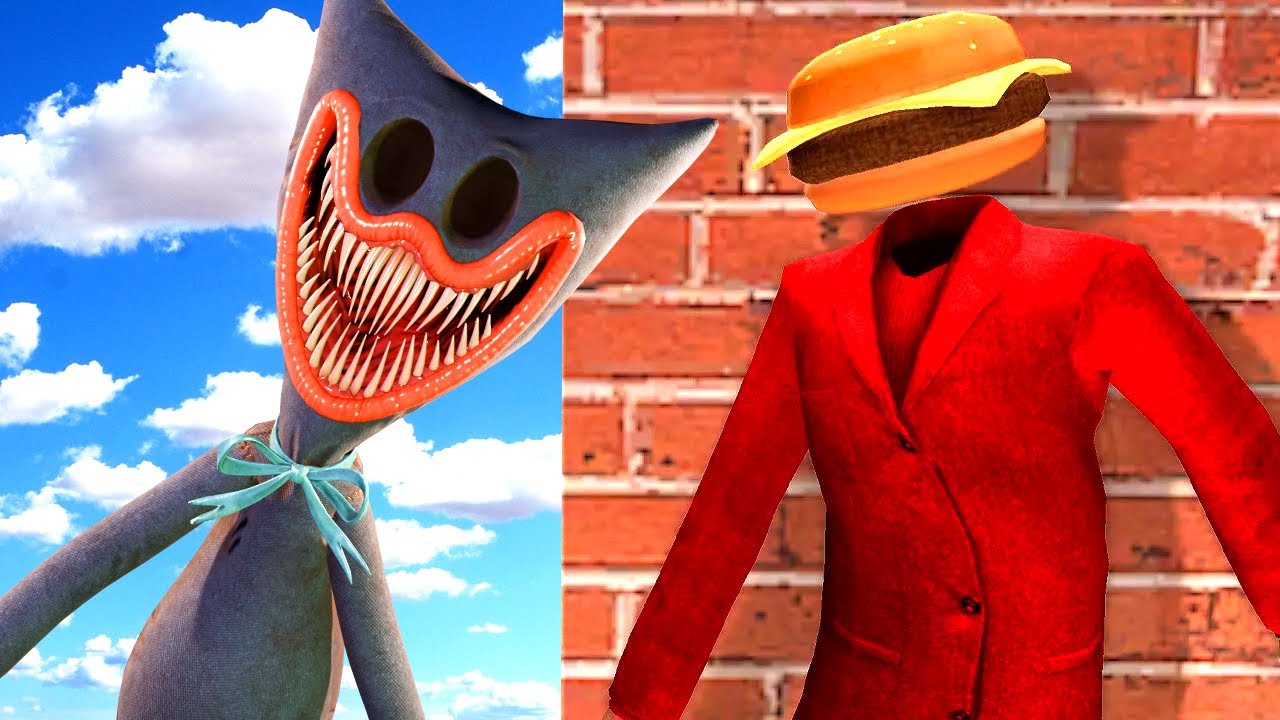 Can We ESCAPE a Maze with Poppy Playtime 3 MONSTERS in Gmod! (Garry's Mod)