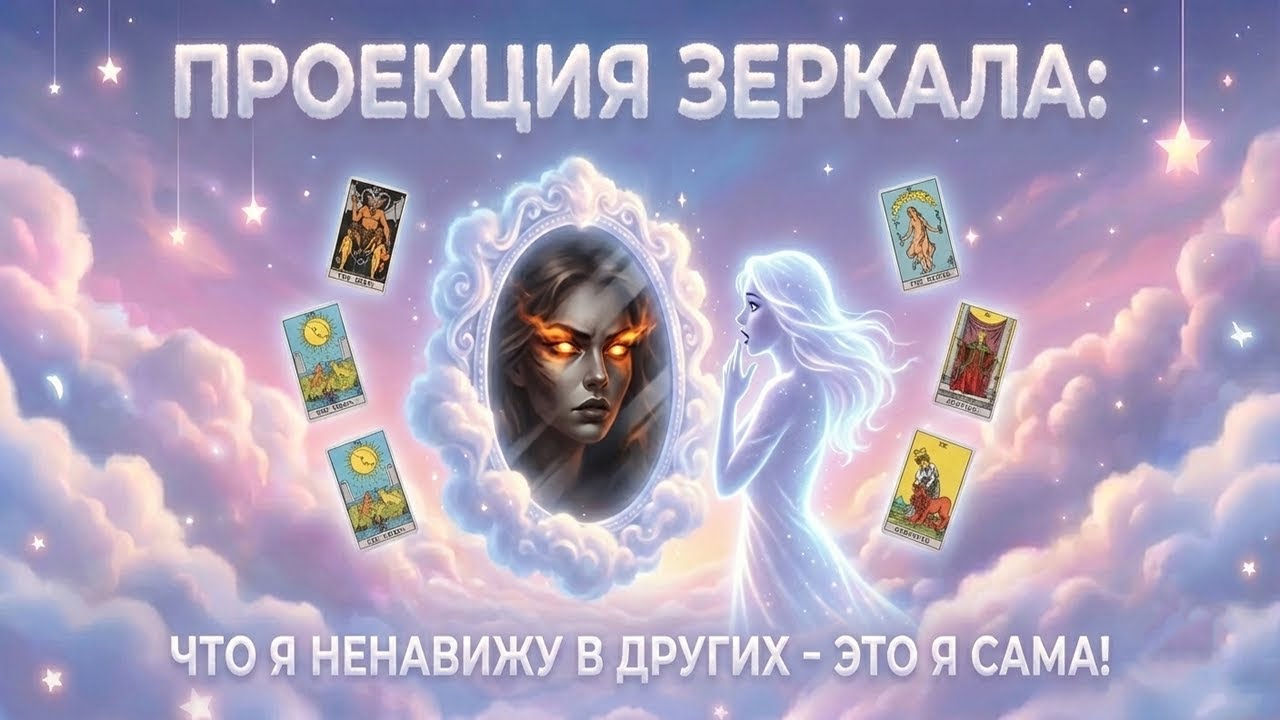Проекция Зеркала: Что ты ненавидишь в других - ЭТО ТЫ САМА! 💕 Таро сегодня 🧿 Чтение карт таро