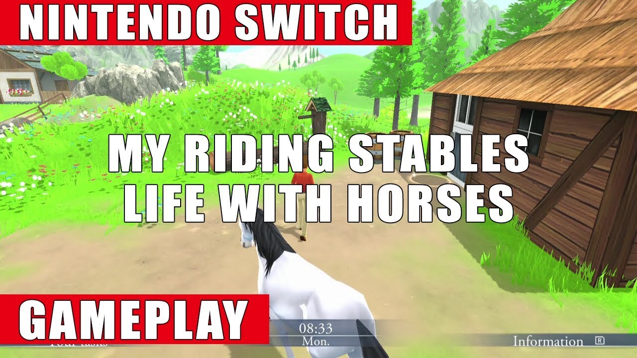 My Riding Stables - Life with Horses Nintendo Switch Gameplay