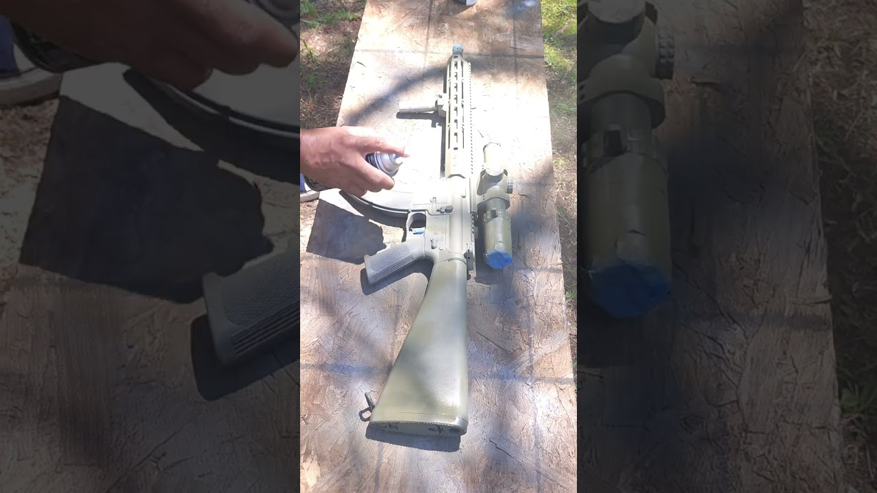 Rattle Canned 7.62x39 Anderson Ar15 A2