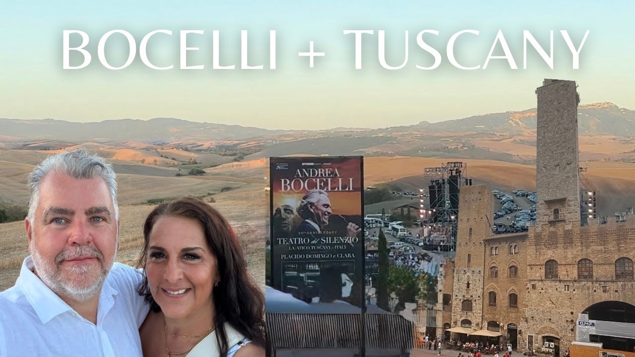 2 Days in Tuscany to see Andrea Bocelli