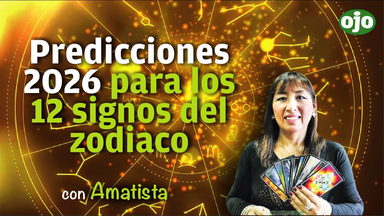 HOR&Oacute;SCOPO 2026: predicciones para cada signo del zodiaco | AMATISTA