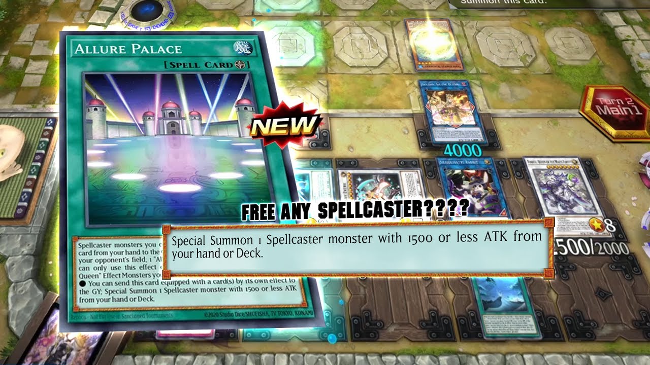 Allure Queen card gives u free any Spellcaster? the rise of most hated deck. Yugioh Master Duel