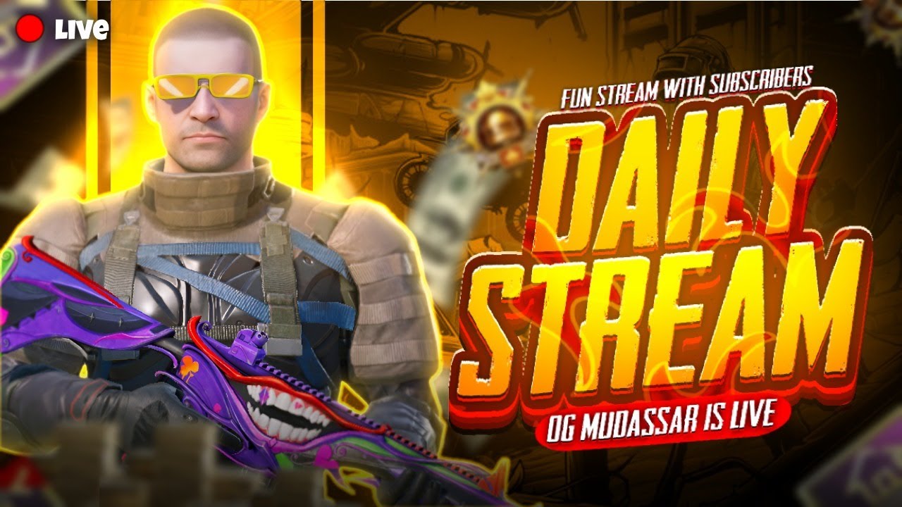 We are live now 🔴 | Custom Rooms + Classic gameplay | Mudassar is live