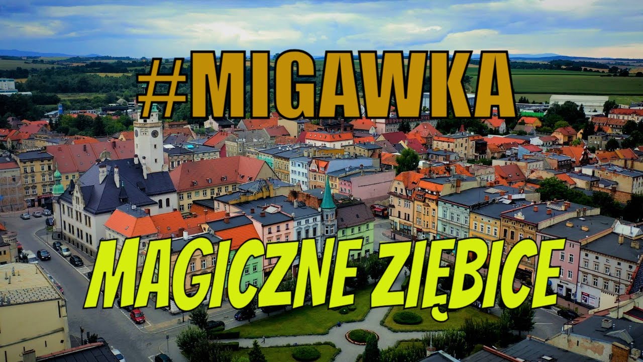#Ziębice z drona #MIGAWKA 4K Dolnośląskie Tajemnice odkrywa Radio Wrocław