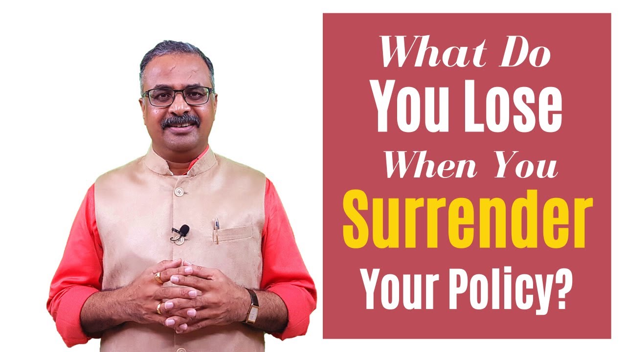 What Do You Lose When You Surrender Your Policy ? | Milind Walawalkar | Video 5 | Hindi |