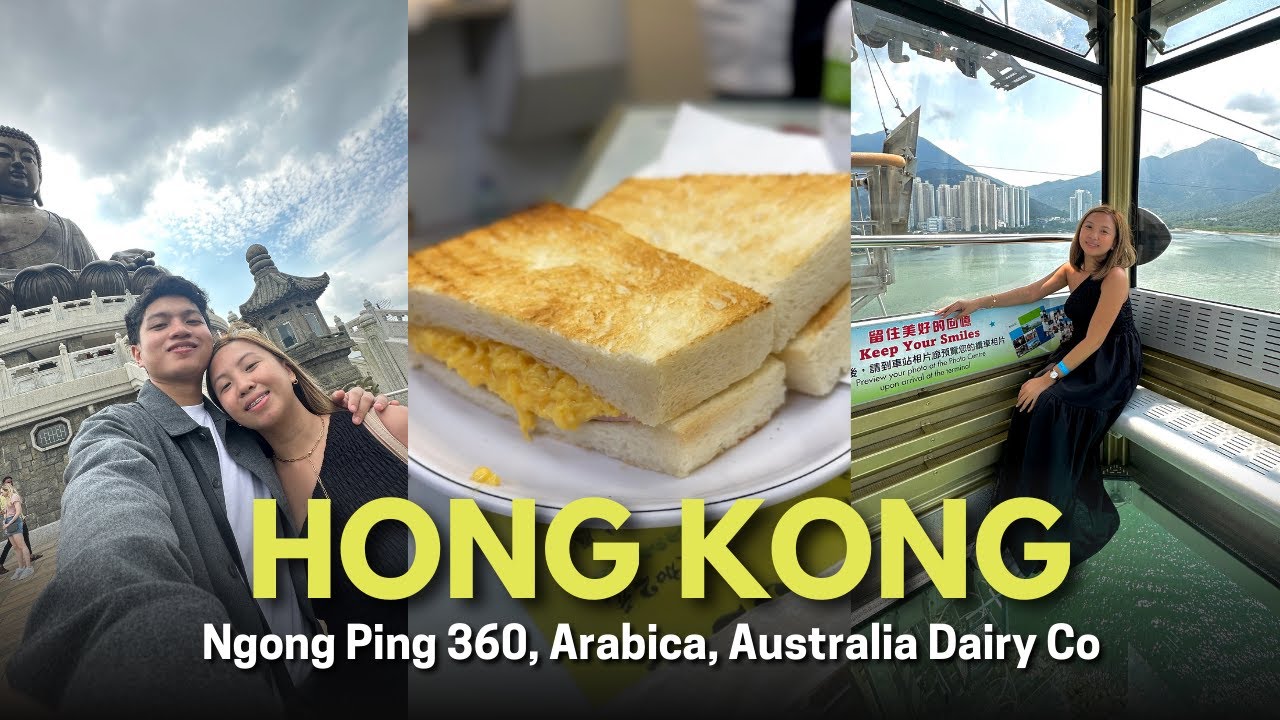Hong Kong Vlog Day 3 (Ngong Ping 360, Arabica, Australia Dairy Co)