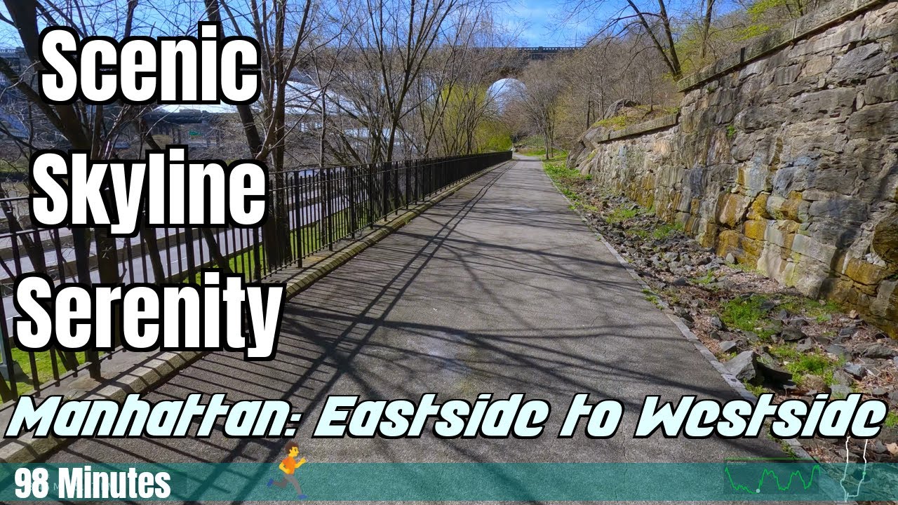 🏃‍♂️🌆 Exploring Manhattan's East and West Side: Virtual Running Adventure! 🗽🍃 [337]