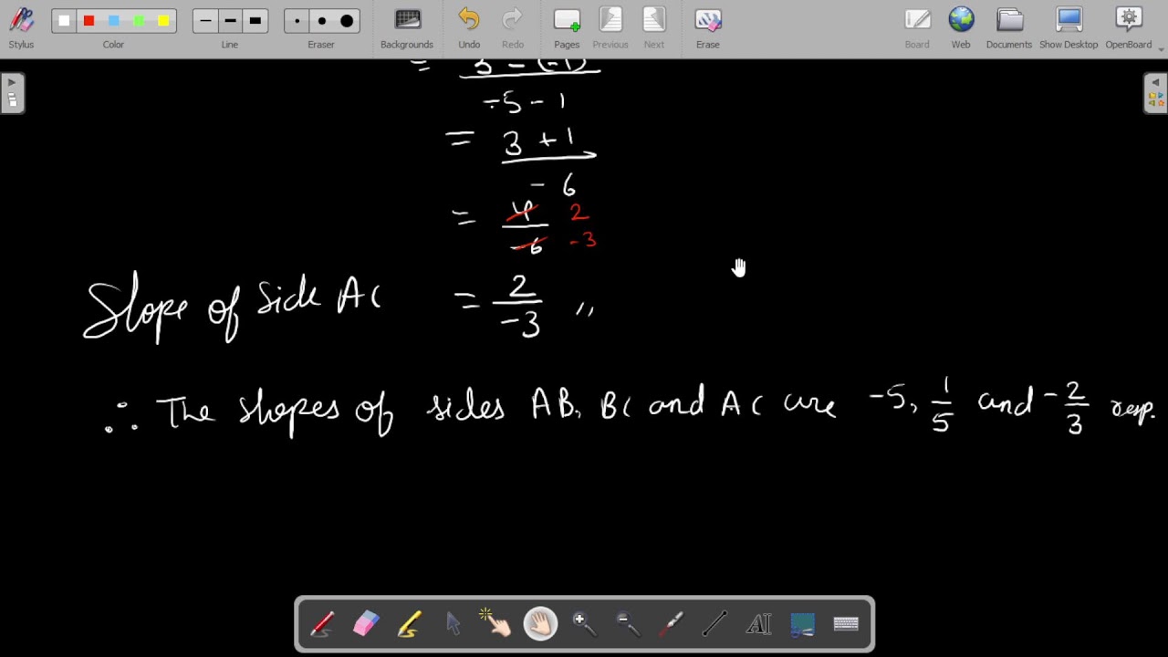 Co-ordinate Geometry Practice set 5.3