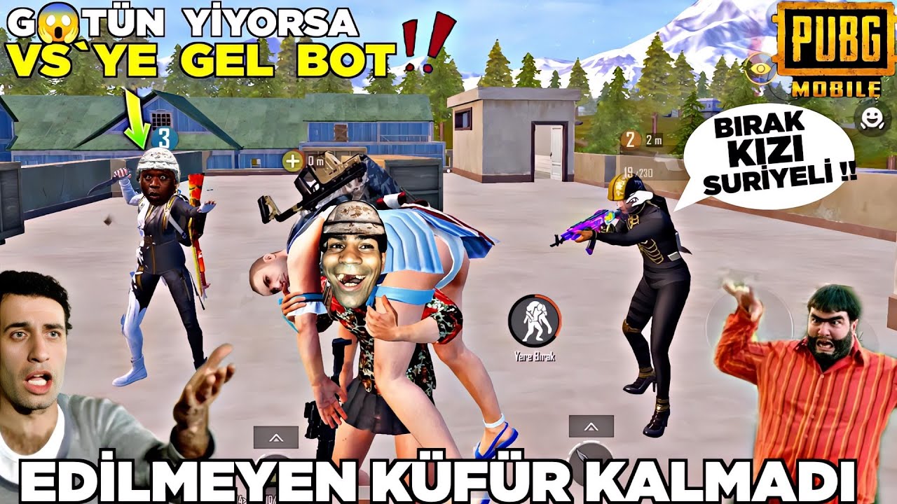 EFSANE ÖTESİ KIŞKIRTMA 😱 (%100 SİNİR ETMEK %99 GÜLMEK GARANTİ ) 😂 PUBG MOBİLE TROLL