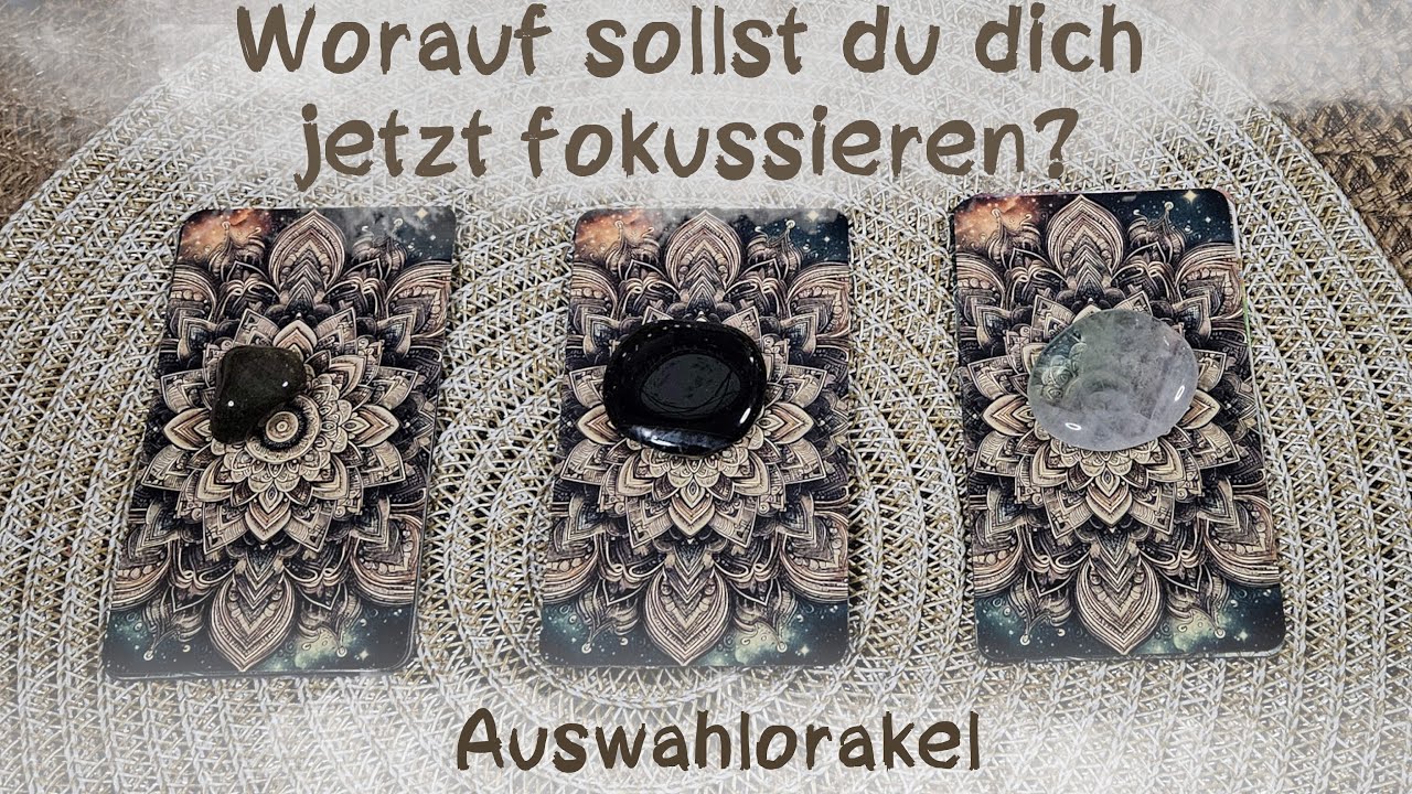 🔮Worauf sollst du dich fokussieren? - Welche Ziele sind wichtig🔮Auswahlorakel🔮