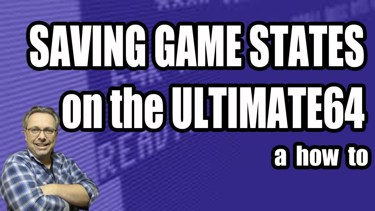 How to save games on the Ultimate64