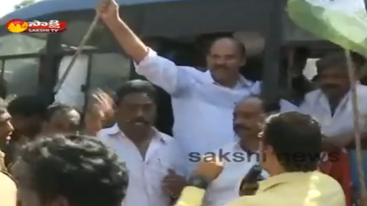 YSRCP Leaders Arrested Over Support on Anganwadi Workers Protest