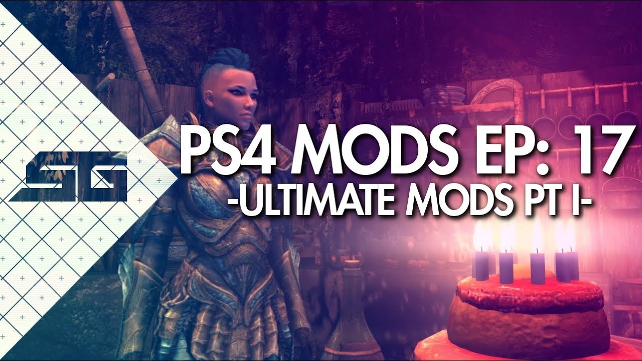 ULTIMATE SKYRIM MODS PT 1! PS4!