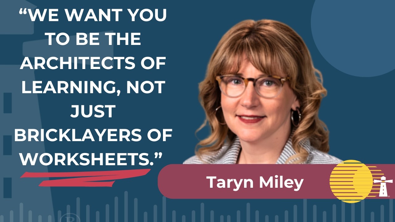 Stop Building Curricula: Become the Architect of Learning Instead - Taryn Miley