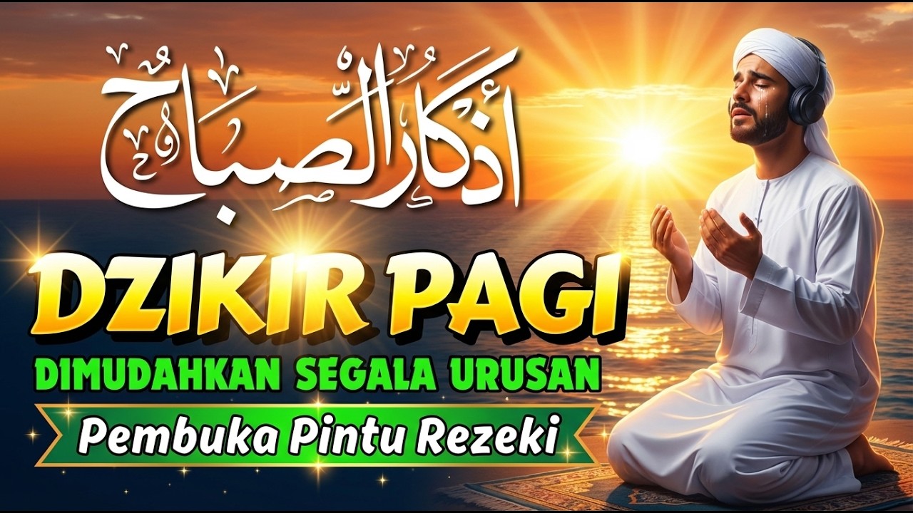 DZIKIR PAGI HARI INI | Penyejuk Jiwa & Penolak Bala