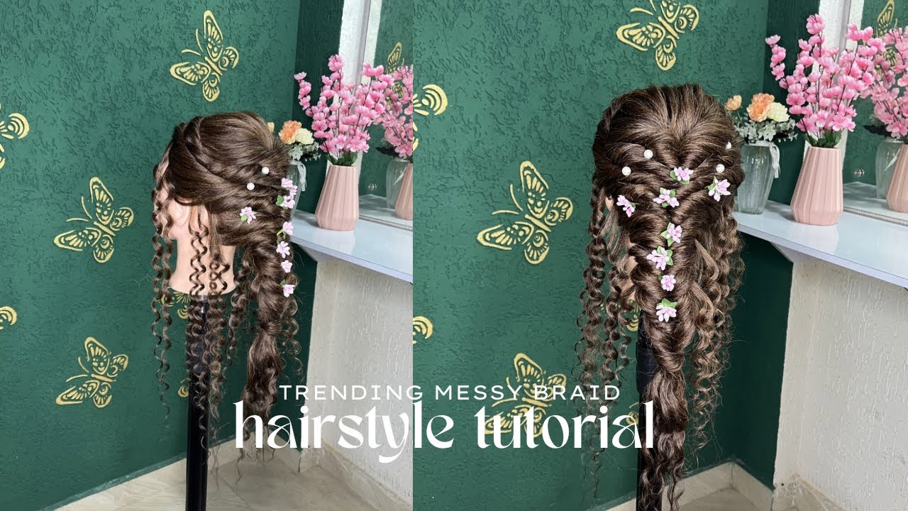 Hairstyle Tutorial For Beginners | learn hairstyling #hairartist #hairstyle #braids #braidstyles 