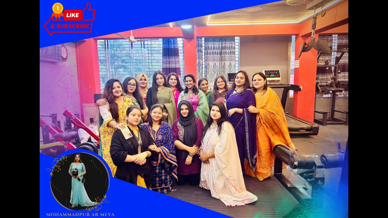Gym Get Together । Vlog -41 । Mohammadpur ar Meya