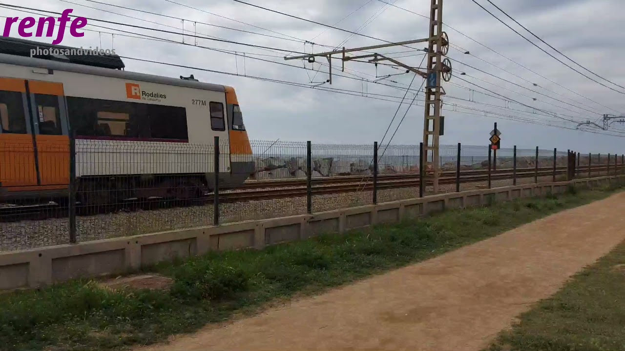 Rodalies Renfe| S447 con un R1 por Mataró