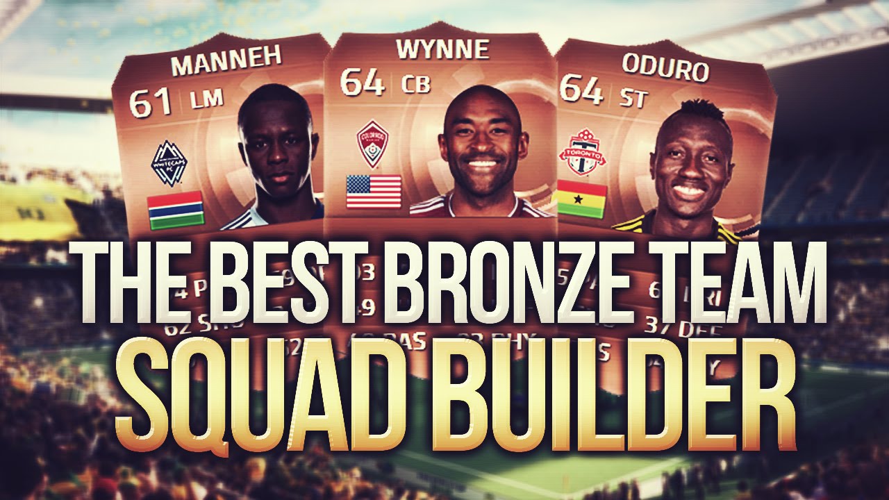 THE BEST BRONZE TEAM EVER!! FIFA 15 SQUAD BUILDER