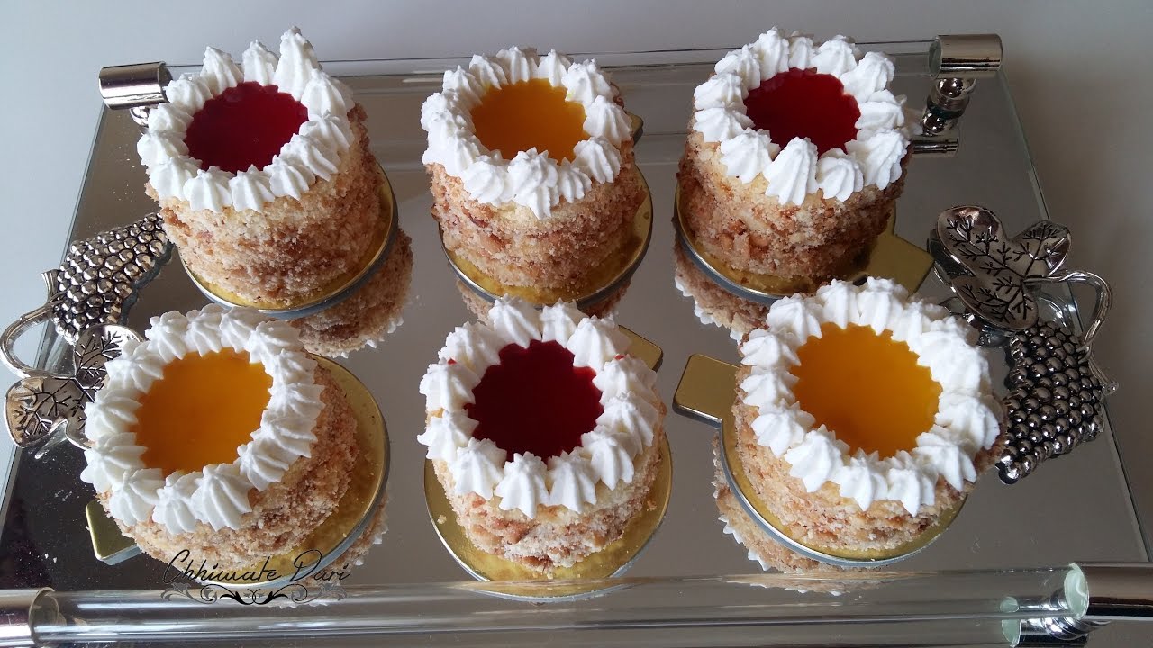 حلوة لاكريم بسيطة لذيذة، واقتصادية | Mini gateaux facile