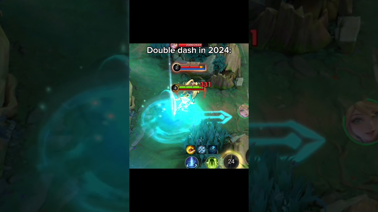 old double dash is insane💀 #mobilelegends #mlbb #chou