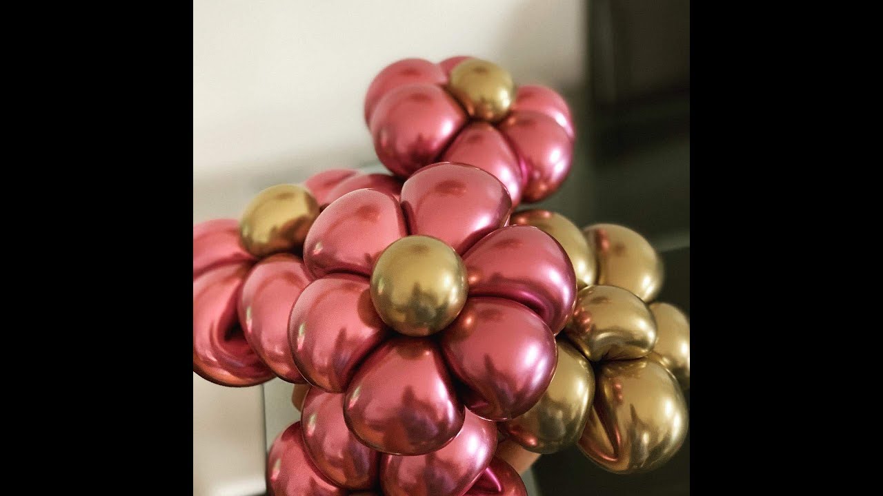 How to make a balloon flower or bouquet