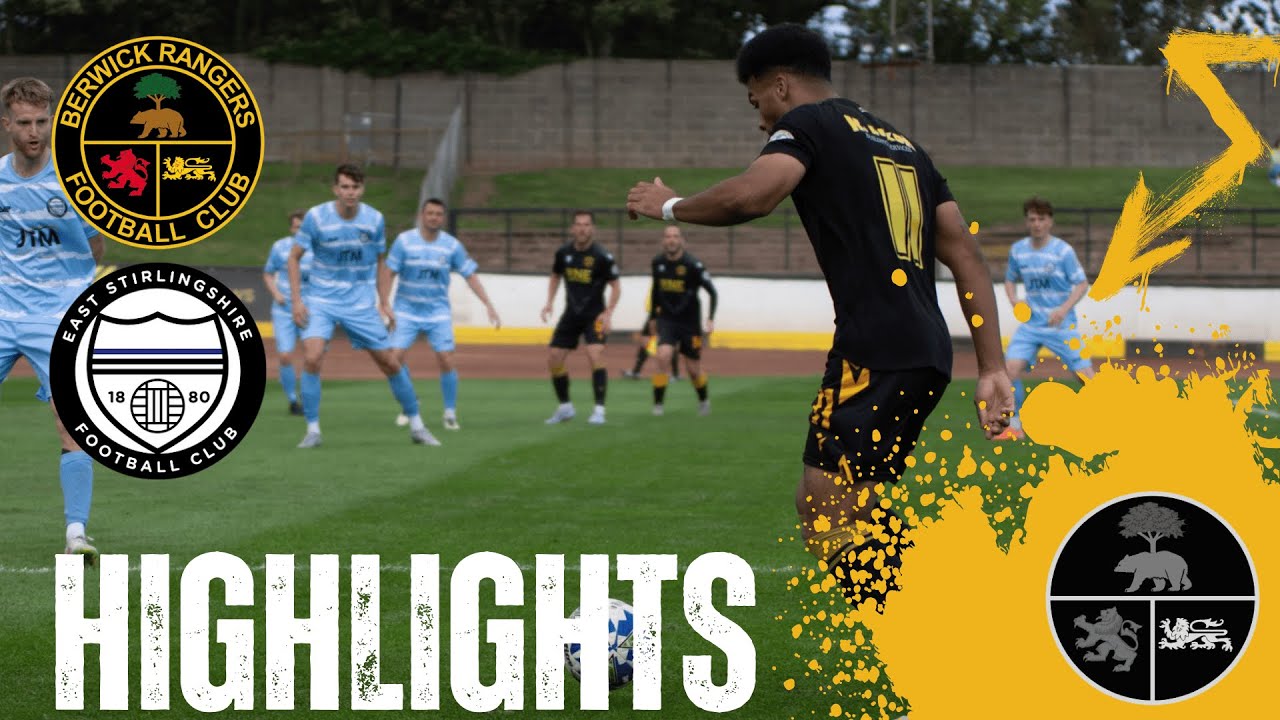 Berwick Rangers 2-2 East Stirlingshire, 9/8/25