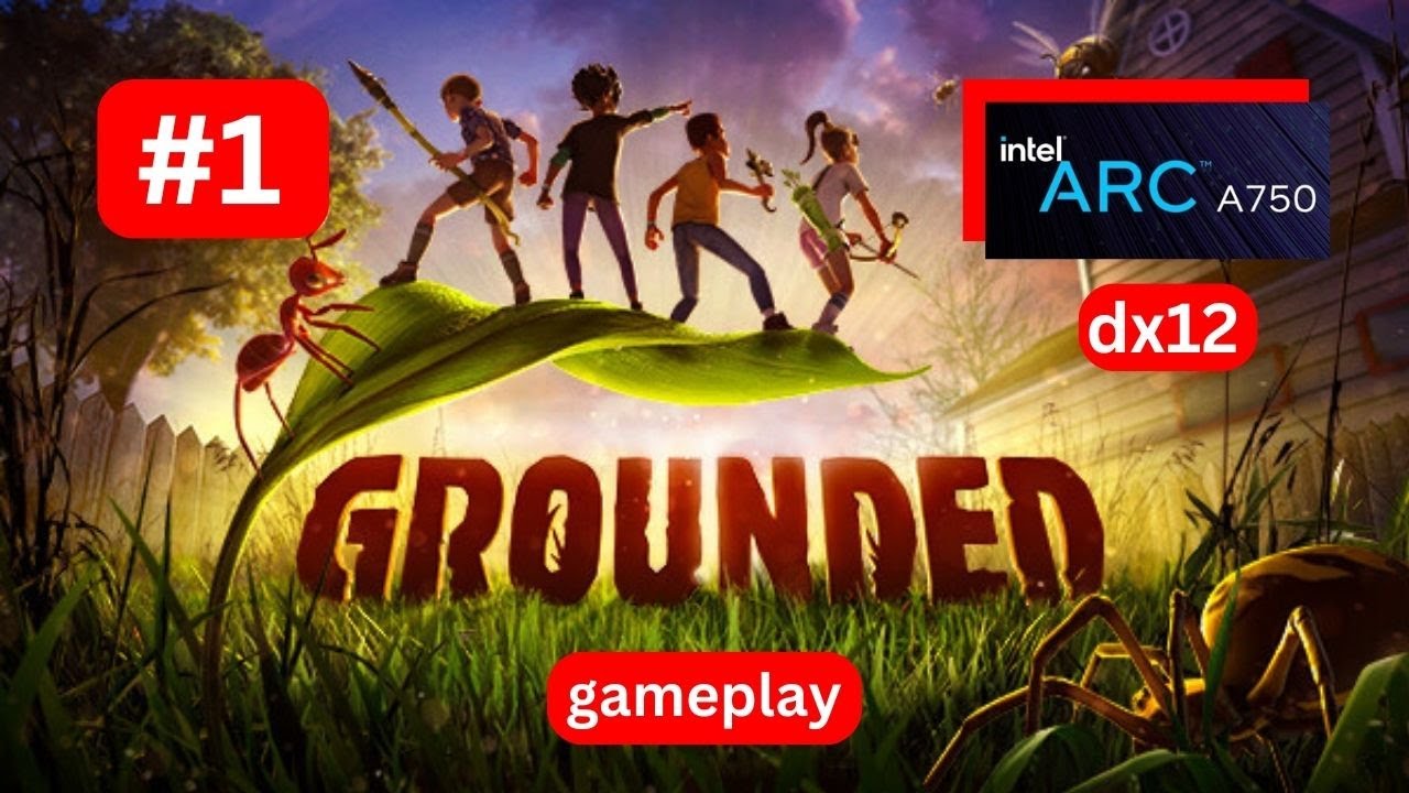 Grounded Gameplay (Part 1) (4K 60fps)