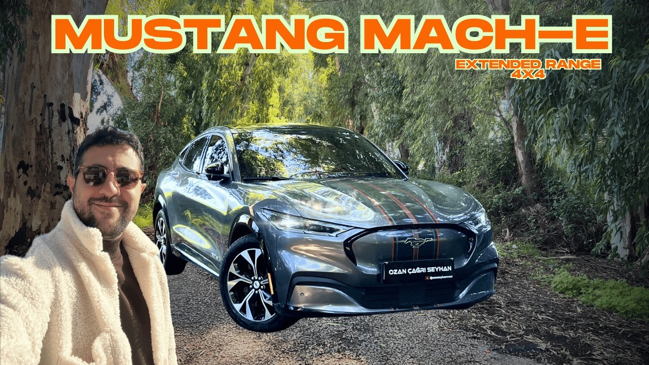 MUSTANG MACH-E EXTENDED RANGE 4X4 🏎️ EN DETAYLI İNCELEME⚡️ %13-%80'E ŞARJ ETTİM🔋 #mustang #untame