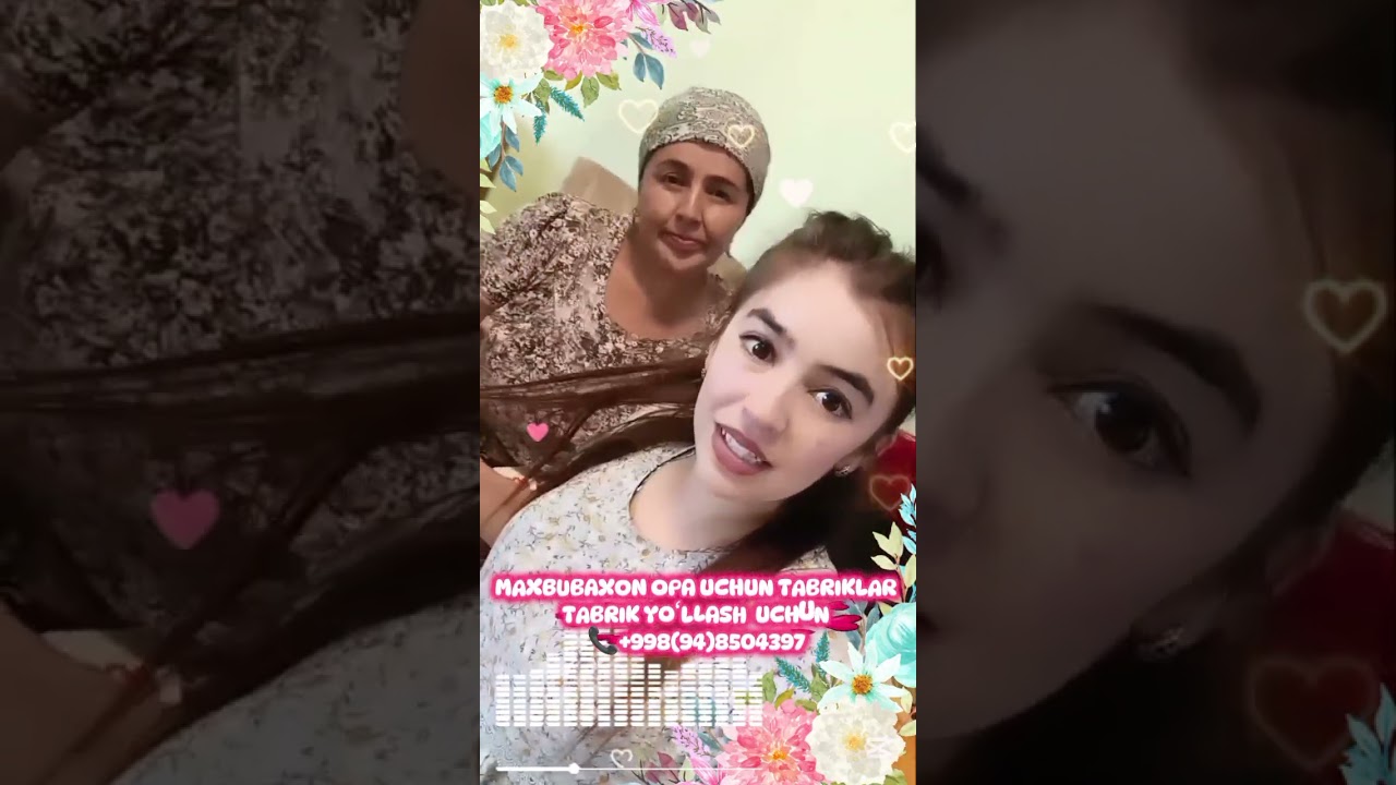 MAXBUBAXON OPA UCHUN 🥰