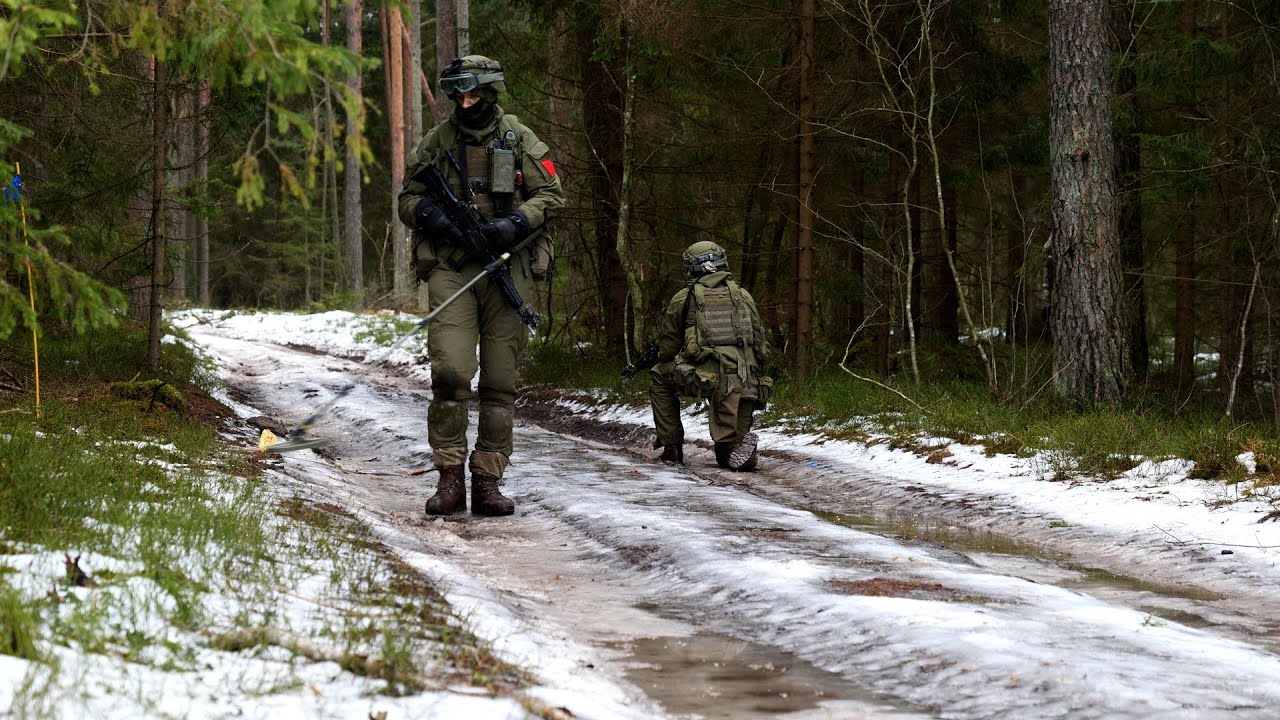 Plk. J. Vitkaus inžinerijos bataliono NPPKT karių baigiamosios pratybos