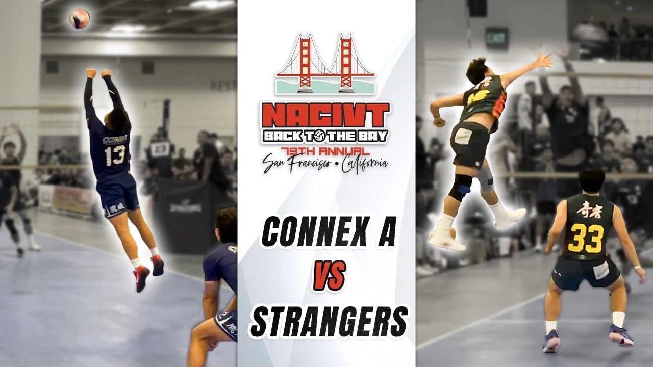 NACIVT 2024 SEMIFINALS : Strangers A vs Connex A (9 Man Volleyball)