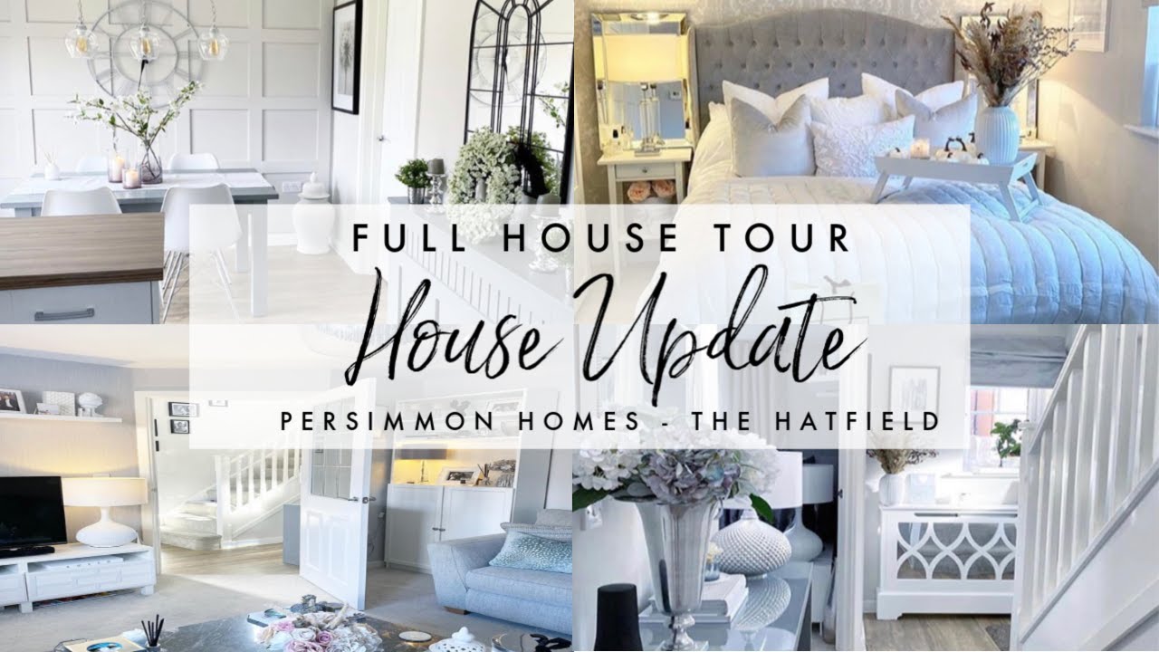 HOUSE TOUR | PERSIMMON HOMES | HATFIELD | Shop My Style | Show Homes Online Tour UK | House Vlog